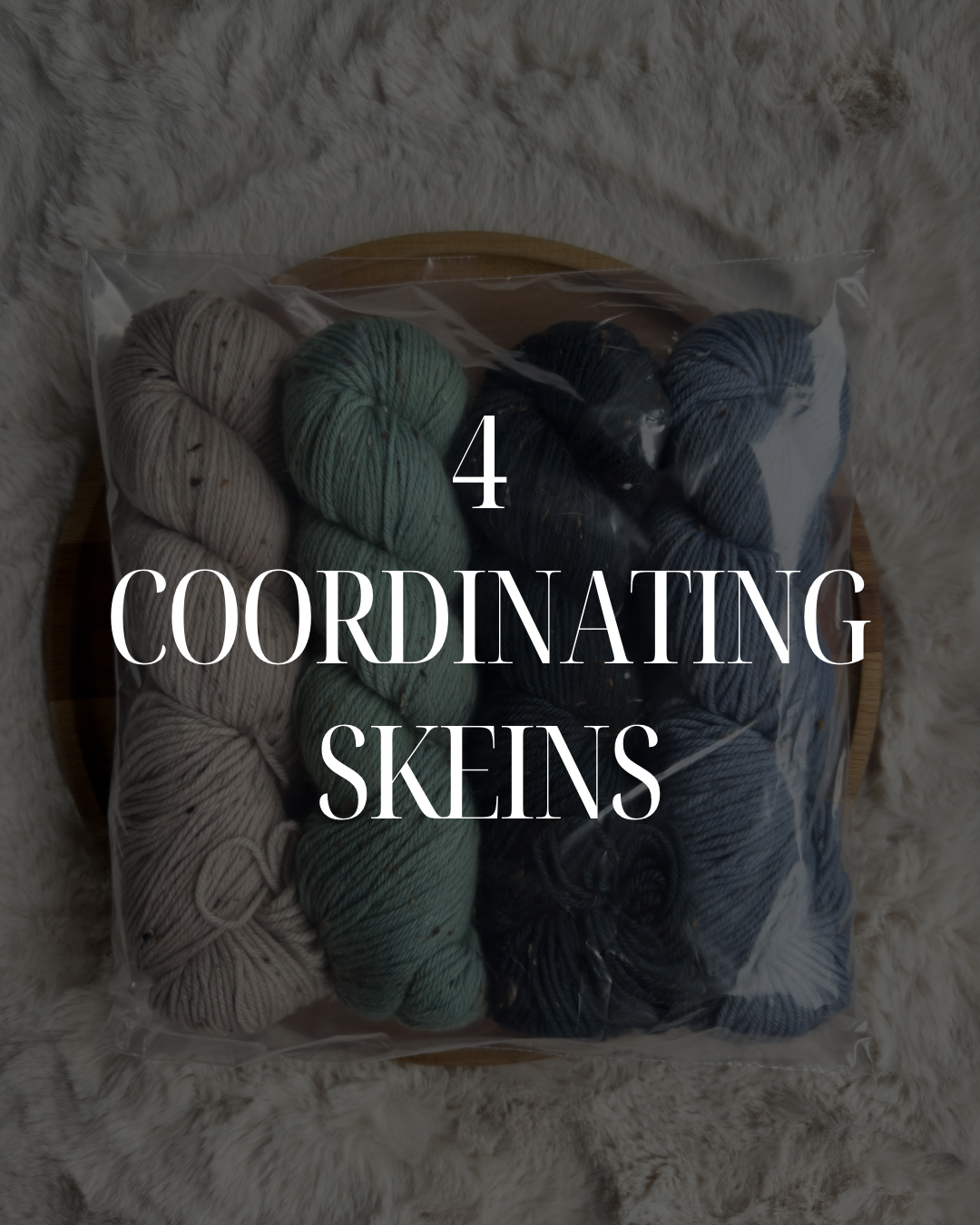 4 Coordinating Skeins