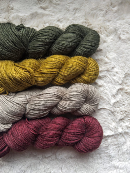 4 Coordinating Skeins